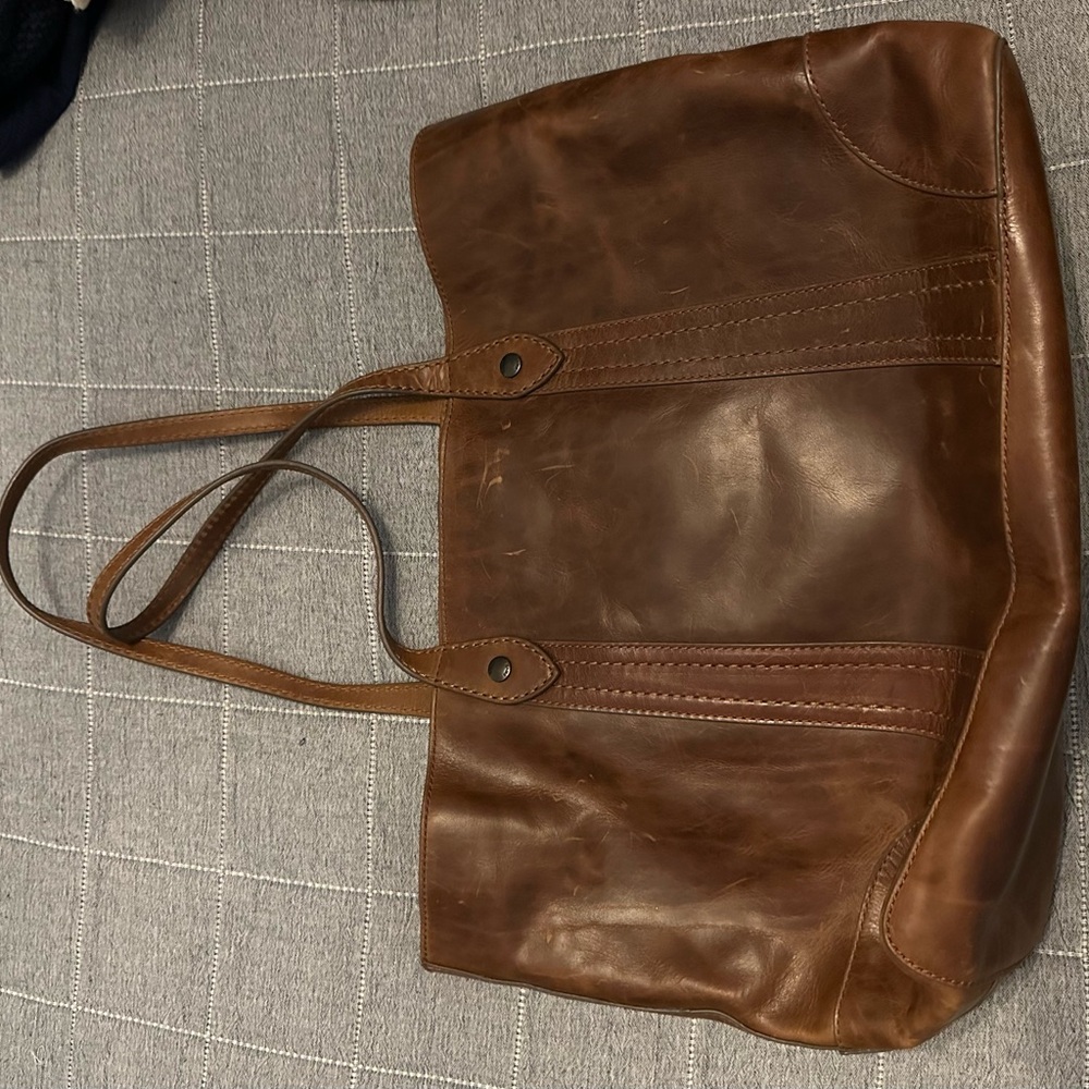 Frye Melissa Shopper Shoulder Tote Bag
